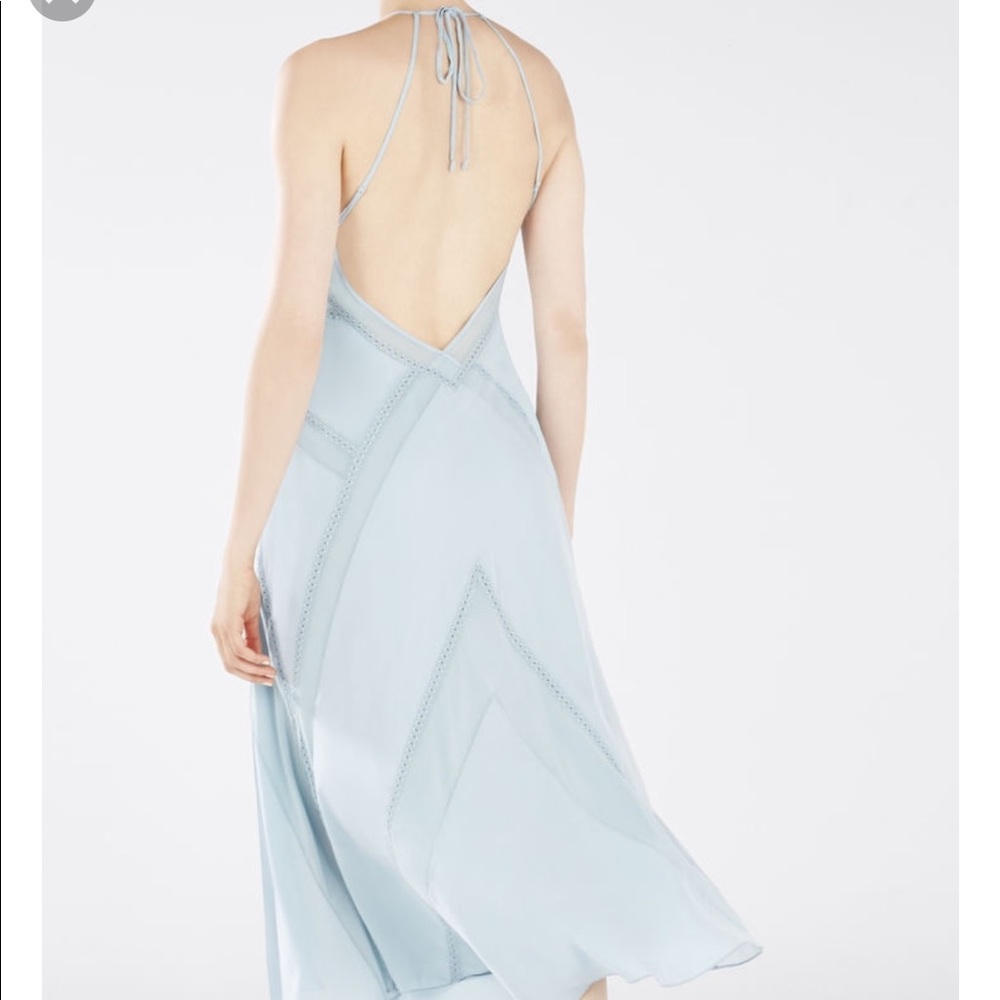 BCBG MAXAZRIA Aleta runway backless dress